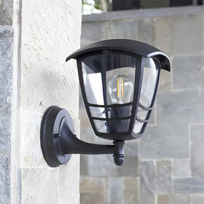 IP44 Weather-resistant Black Outdoor Lights for Garden