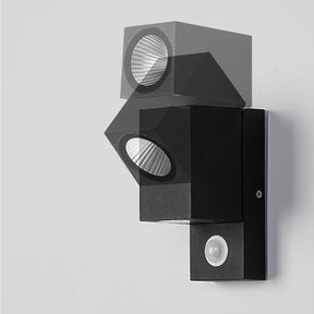 Up and Down LED Outdoor Wall Lights with Motion Sensor for Porch Patio