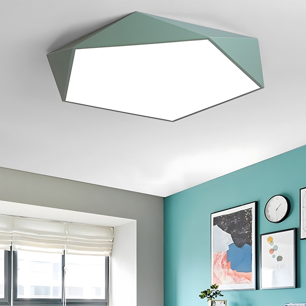 Modern Macaroon Dimmable LED Ceiling Light for Bedroom Hallway