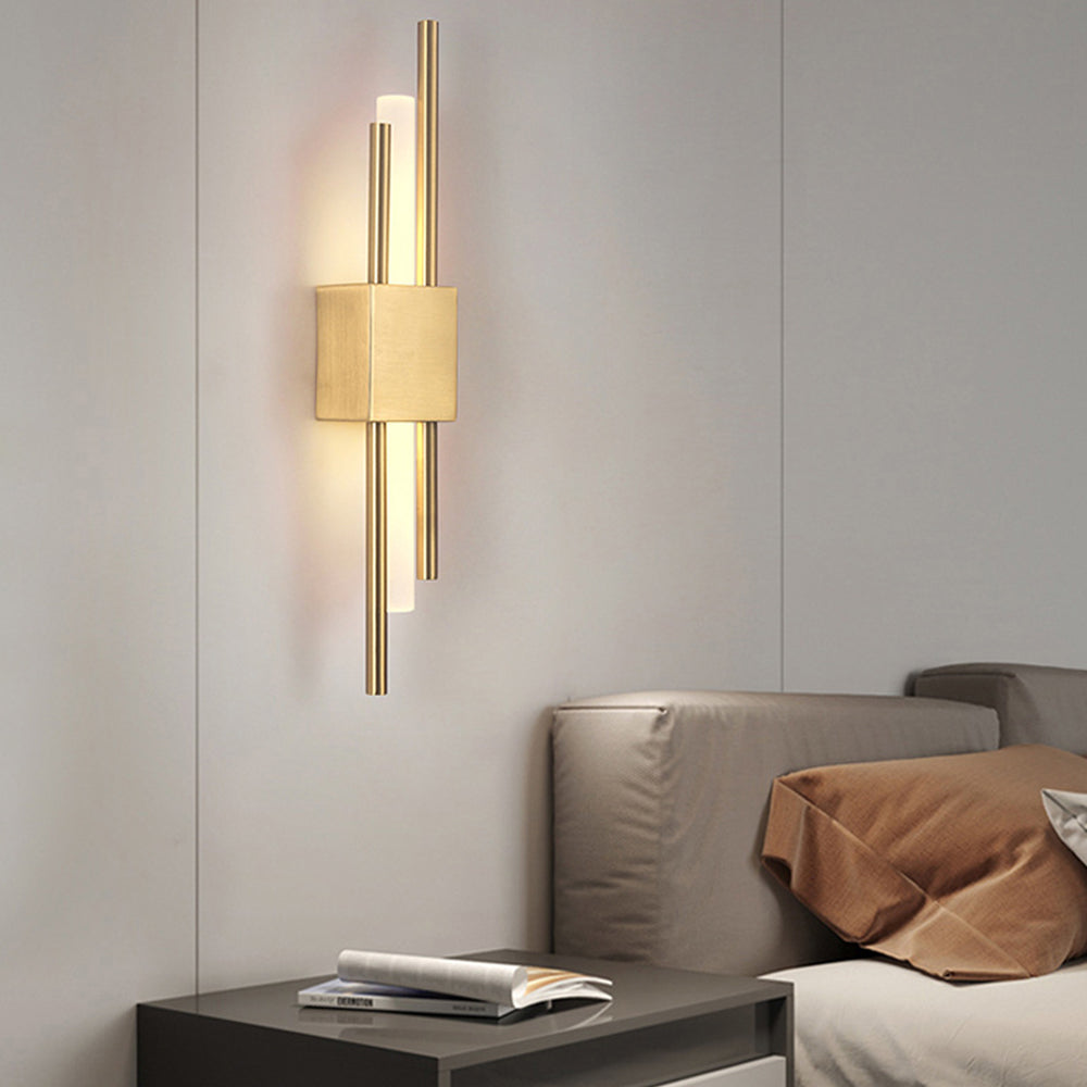 Stylish Black and Gold Wall Sconce Lighting