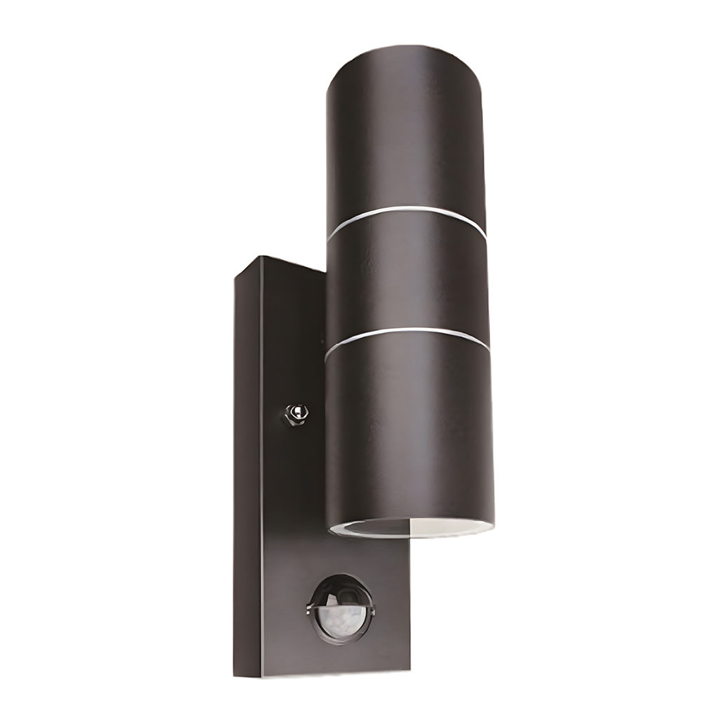 Double Cylindrical Stainless Steel Outdoor Wall Lights for Entryway