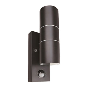 Double Cylindrical Stainless Steel Outdoor Wall Lights for Entryway