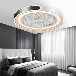 Modern LED Dimmable Ceiling Fan With Remote Light
