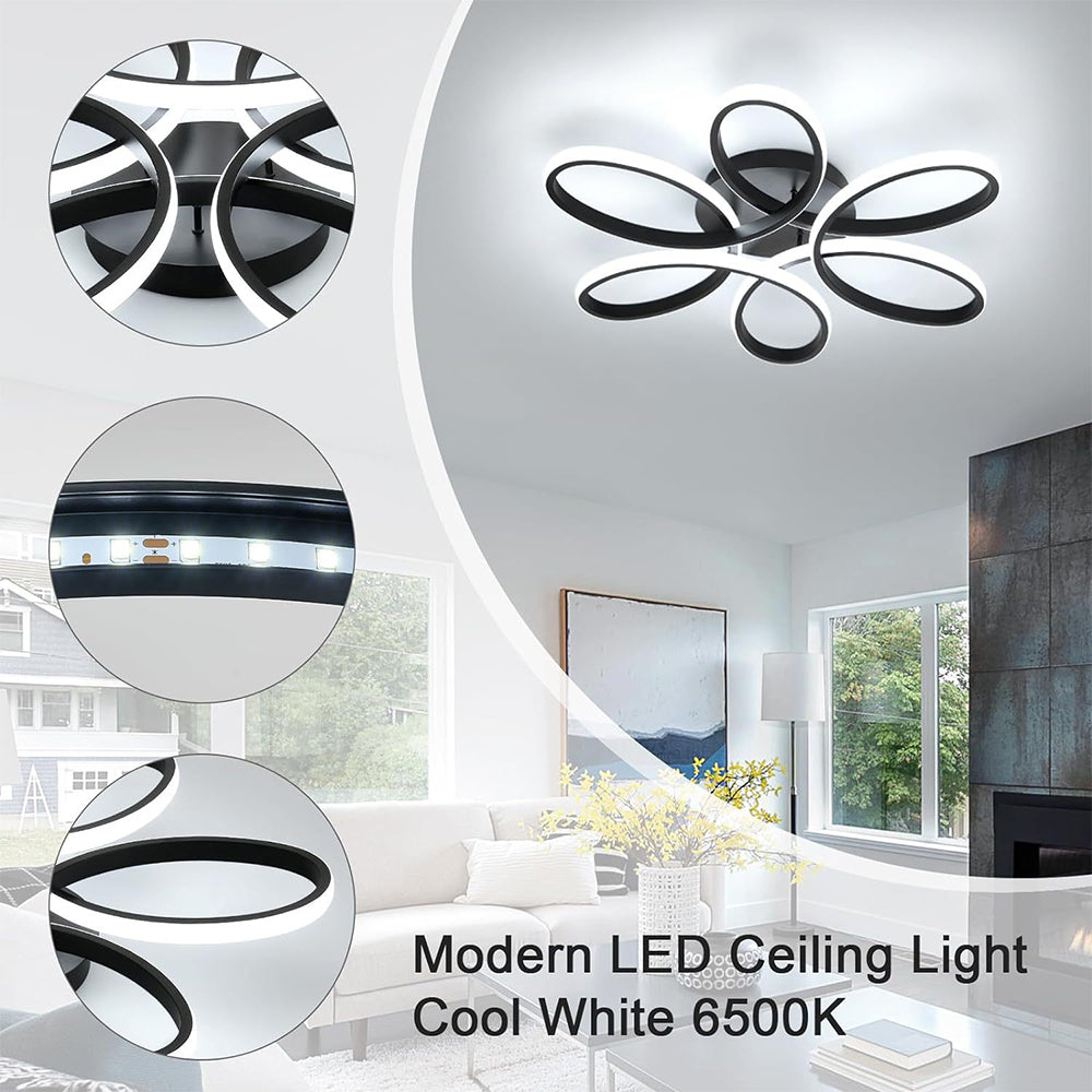 Contemporary Dimmable Living Room LED Ceiling Lights