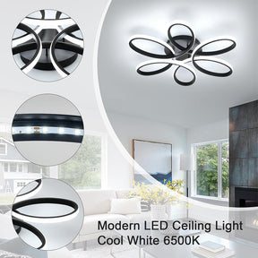 Contemporary Dimmable Living Room LED Ceiling Lights