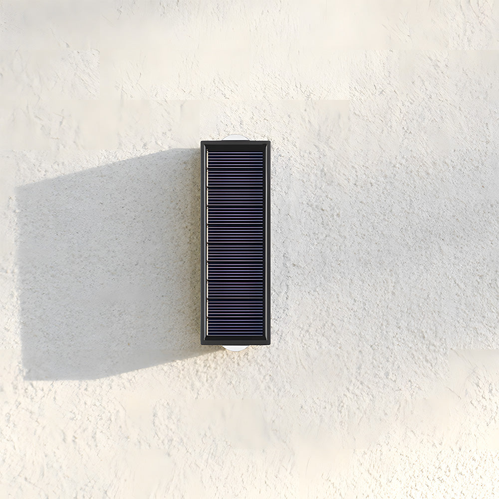 Outdoor Solar Lights Up and Down Modern Outdoor Wall Lights For Garden and Courtyard