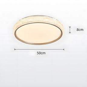 Elegant Acrylic Iron Dimmable LED Ceiling Lights for Porch Balcony