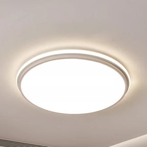 Modern Dimmable Round Silicone LED Ceiling Lights For Bedroom