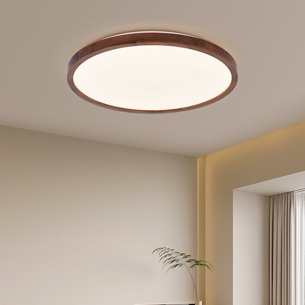 Contemporary Acrylic Moon Bedroom LED Ceiling Light