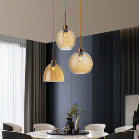 Contemporary Simple Glass Pendant Light