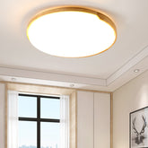 Minimalist Wood And Acrylic LED Ceiling Light For Living Room