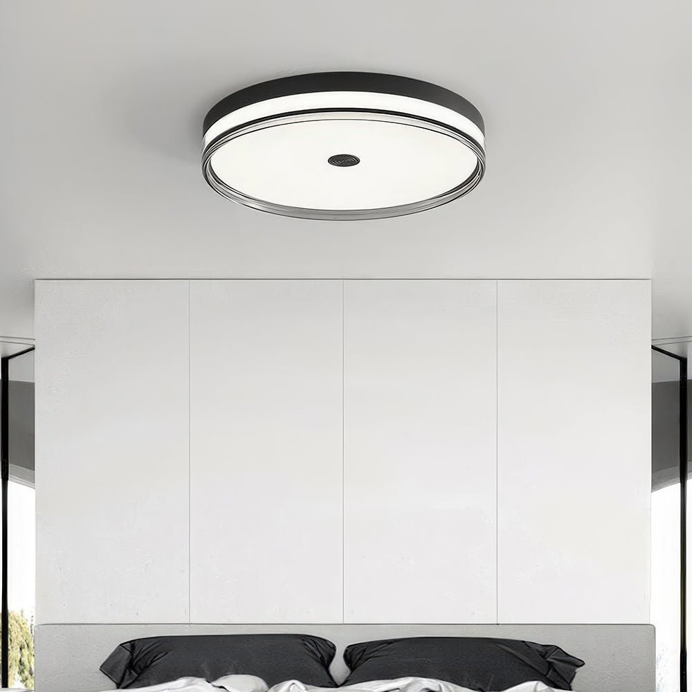 Minimalist Modern Black Acrylic LED Living Room Ceiling Lights