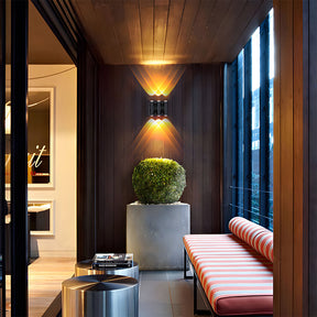 Modern LED Outdoor Wall Lights for Garden Entryway