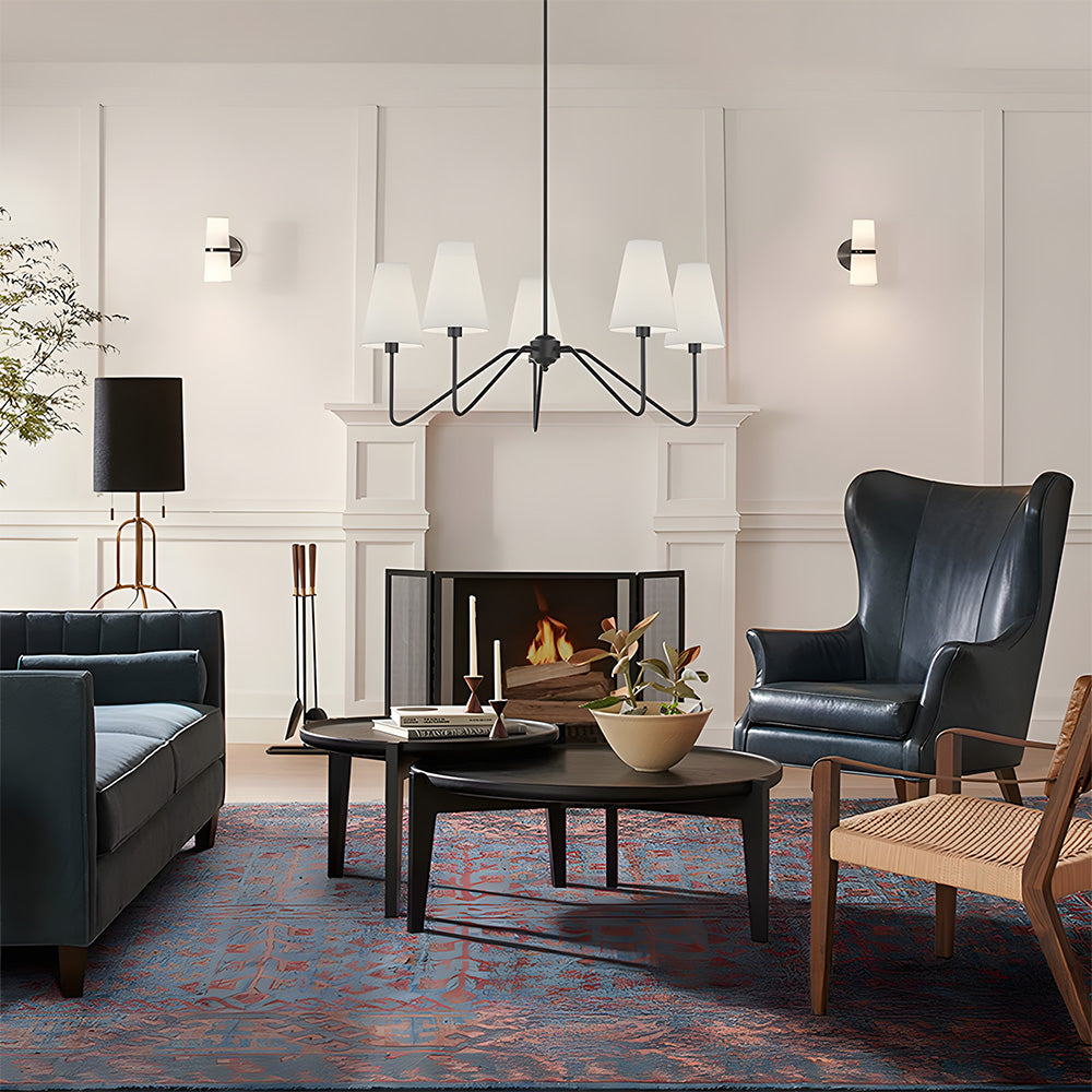 Starsky Iron Fabric Pendant Lights for Living Room