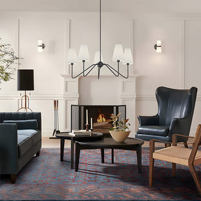 Starsky Iron Fabric Pendant Lights for Living Room