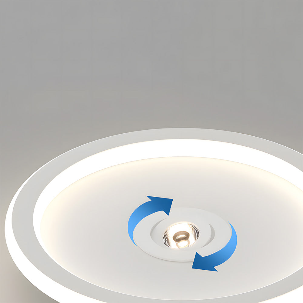Modern Angle Adjustable Acrylic Iron LED Ceiling Lights for Living Room