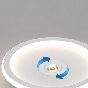 Modern Angle Adjustable Acrylic Iron LED Ceiling Lights for Living Room