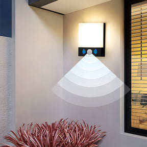Modern Waterproof IP65 PIR LED Outdoor Wall Lights for Garden