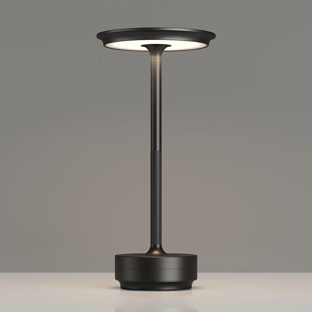 Flying Saucer Aluminium Rechargeable Table Lamp for Bedroom Kitchen
