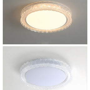 Floral Flush Mount Ceiling Lights for Bedroom