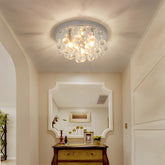 Luxury 3 Lights Crystal Chandeliers for Hallway Bedroom Kitchen