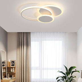 Elegant Acrylic LED Flush Mount Bedroom Ceiling Lamp