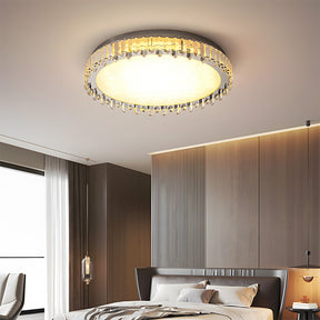 Flush Mount Crystal Ceiling Lights for Living Room Bedroom