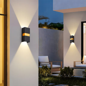 Double Heads Entrance LED Outdoor Exterior Wall Lamp