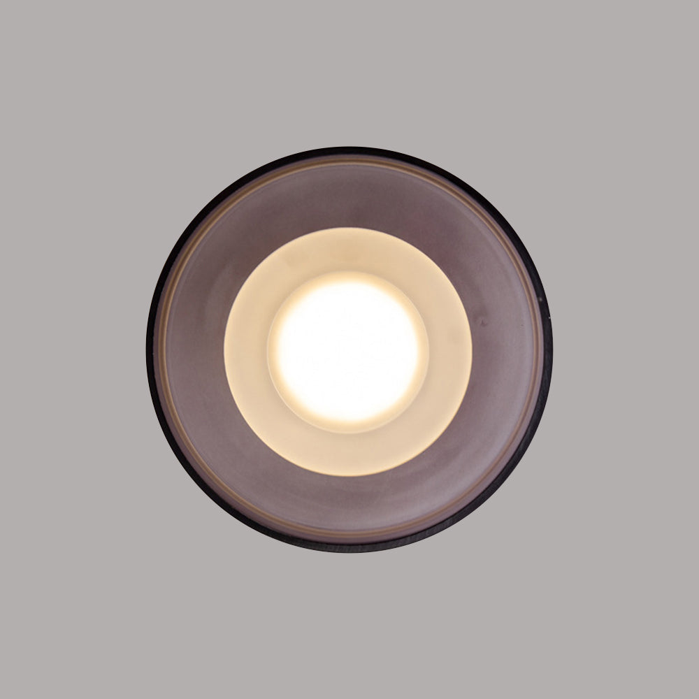 Modern Nordic Glass Round LED Wall Sconce For Living Room