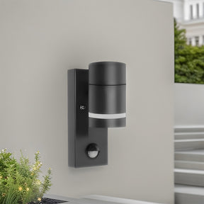 Cylindrical Wall-mounted Stainless Steel Outdoor Wall Lights for Living Room