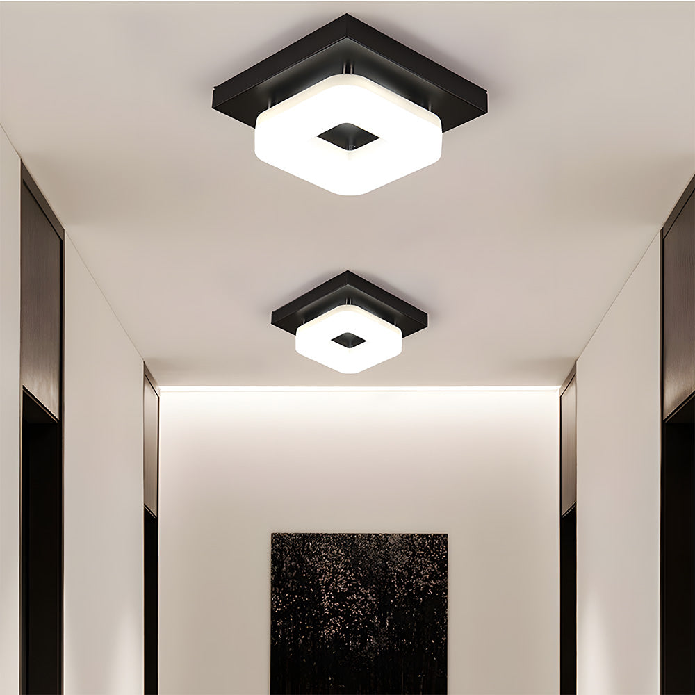 Modern Square Acrylic Led Hallway Ceiling Light