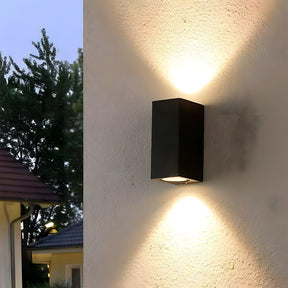 Minimalist IP65 Outdoor Wall Lights in Black