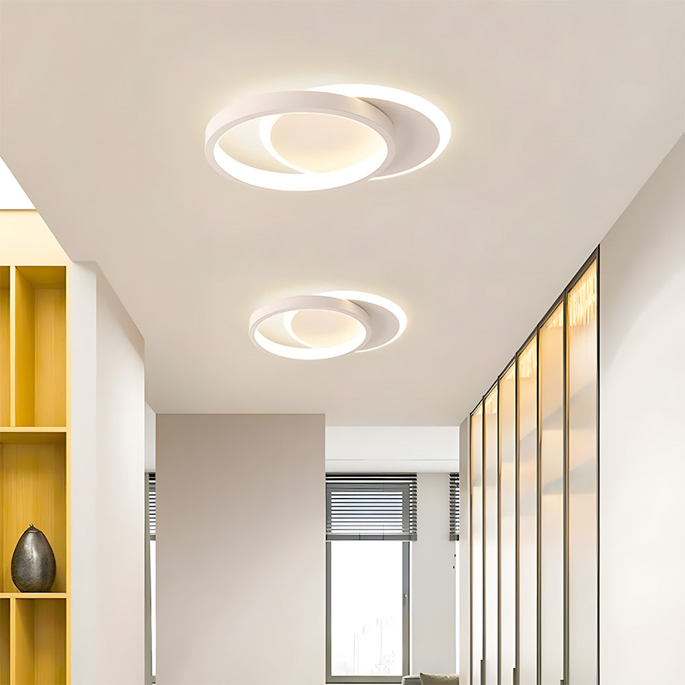 LED Flush Mount Ceiling Light for Bedroom Living Room Hallway