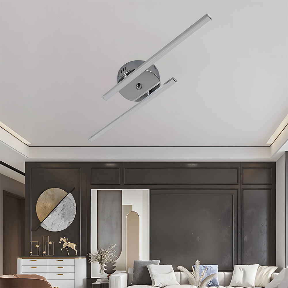 Creativity Design Parallel lines LED Bedroom Ceiling Light