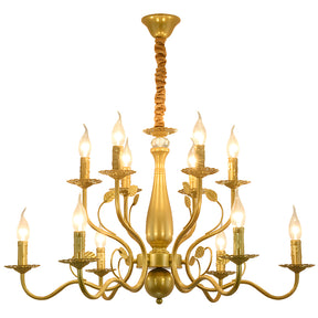 Flemish Style Ceiling Light Rustic Farmhouse Chandelier Lamp