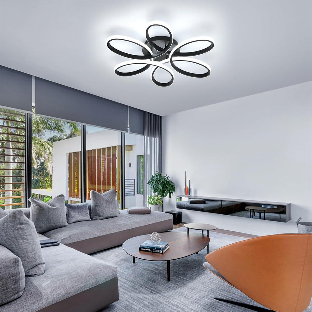 Contemporary Dimmable Living Room LED Ceiling Lights