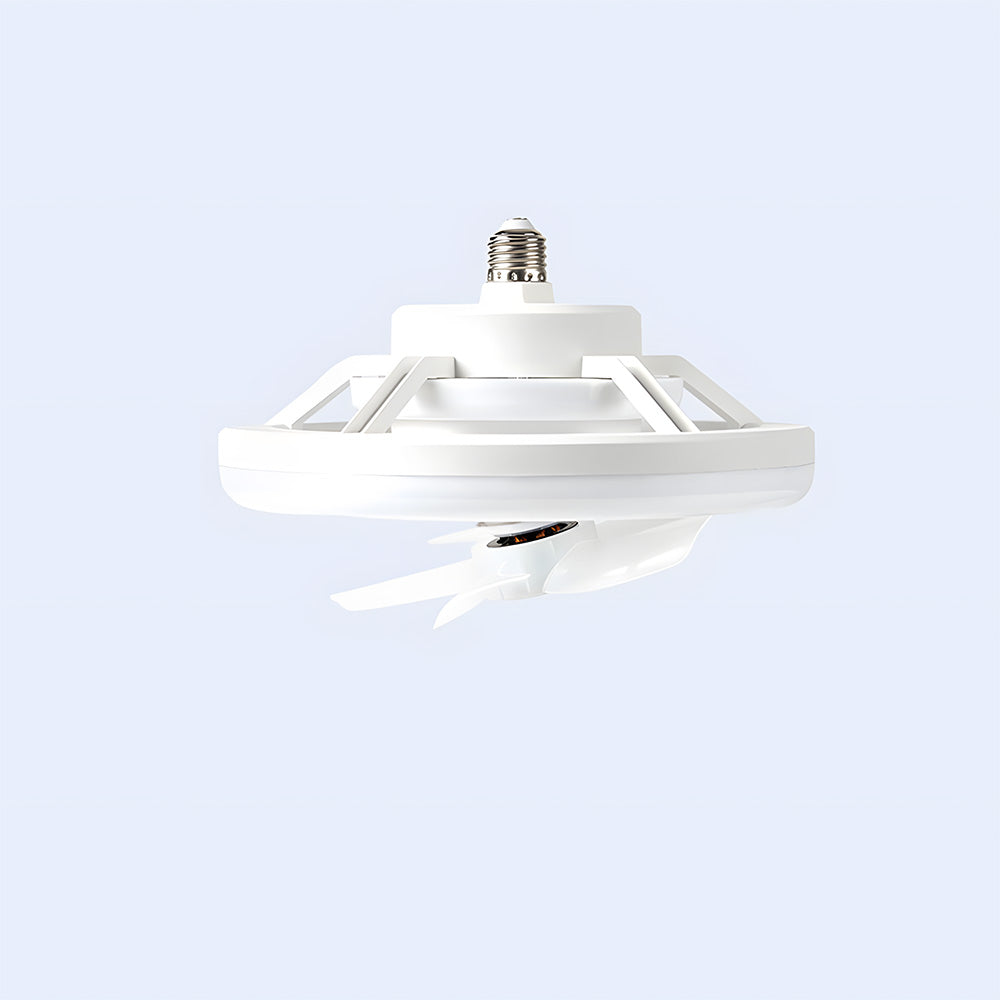Mini ABS Ceiling Fans with Lights for Dormitory Porch Bedroom
