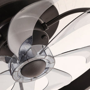 Modern Dimmable Hardware LED Ceiling Fan With Light