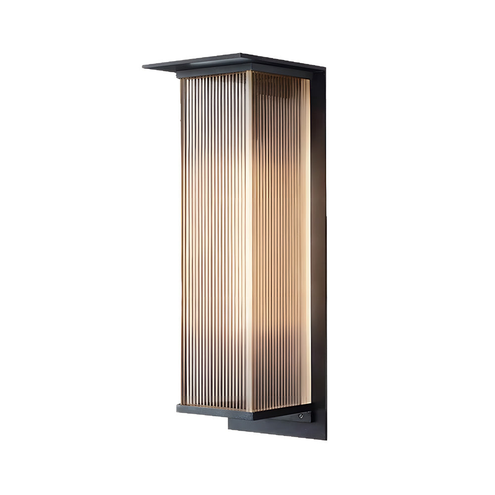 Minimalist Rectangle IP65 Waterproof Outdoor Lighting For Wall, Dusk-to-Dawn