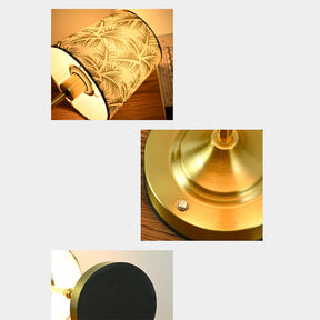 Minimalist Fabric Rechargeable Table Lamp for Living Room Bedroom