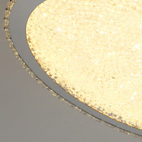 Chrome Crystal Flush Mount Ceiling Light Luxury Crystal Chandeliers