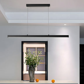 Minimalist One-line Long LED Dining Room Pendant Lights