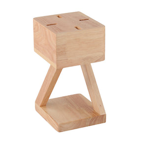 Contemporary Wood Bedroom Square Mini Warming Candle Lamp