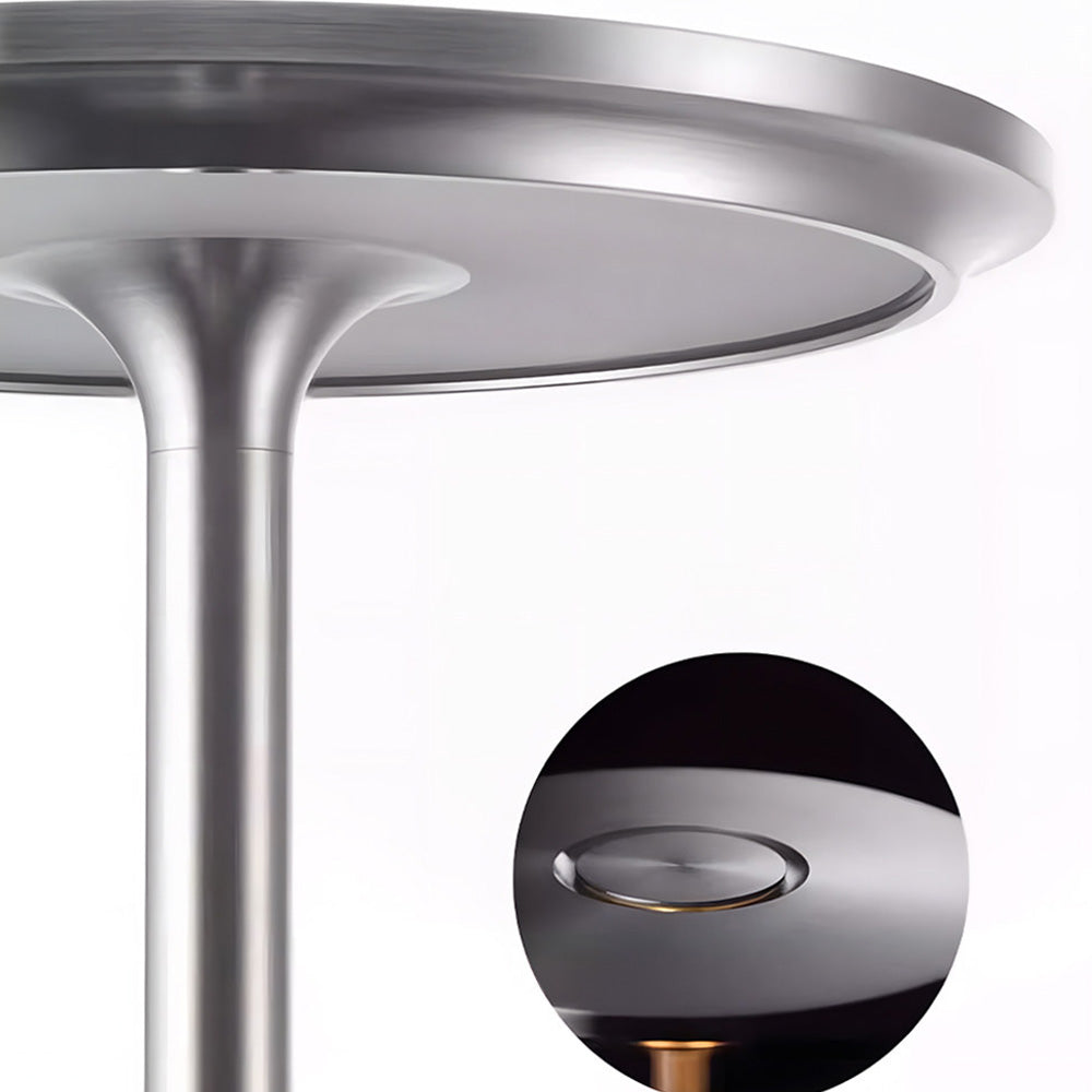 Flying Saucer Aluminium Rechargeable Table Lamp for Bedroom Kitchen