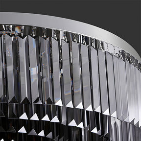 Luxury Crystal Round Flush Mount LED Ceiling Lights for Living Room