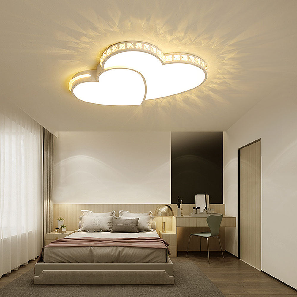 Modern Acrylic Art Deco Led Ceiling Lights For Bedroom