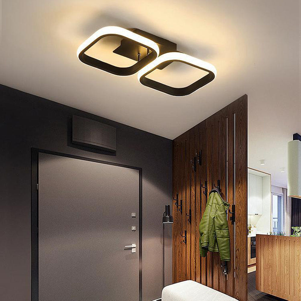 Contemporary Iron Bedroom Ceiling Light