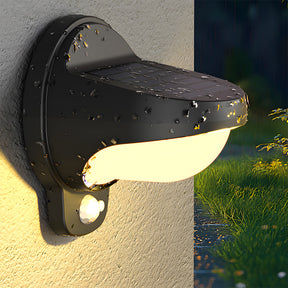 IP65 Waterproof Black Outdoor Solar Wall Lights with Motion Sensor