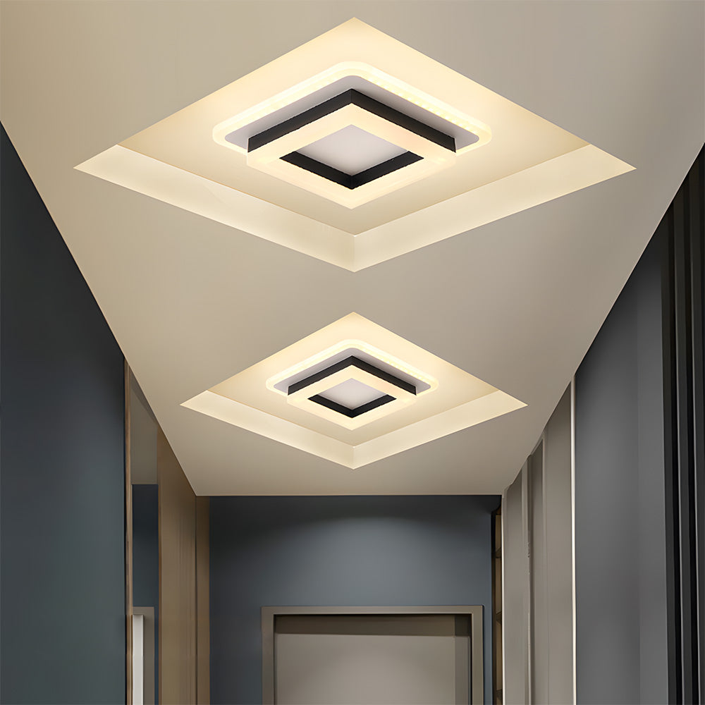 Square Hallway LED Ceiling Lights