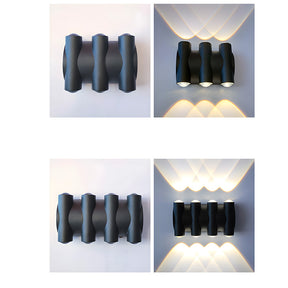 Modern LED Outdoor Wall Lights for Garden Entryway